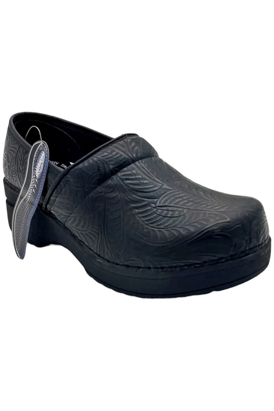 Easy Works by Women's Lead Slip Resistant Clogs Black Tool - Medium